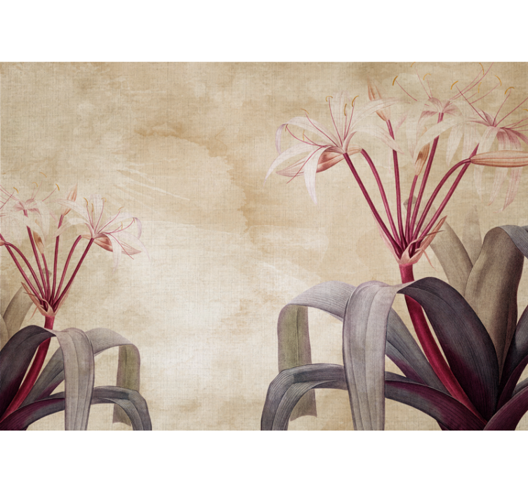 Elegant flower arrangement fototapete s cvetjem - TenStickers