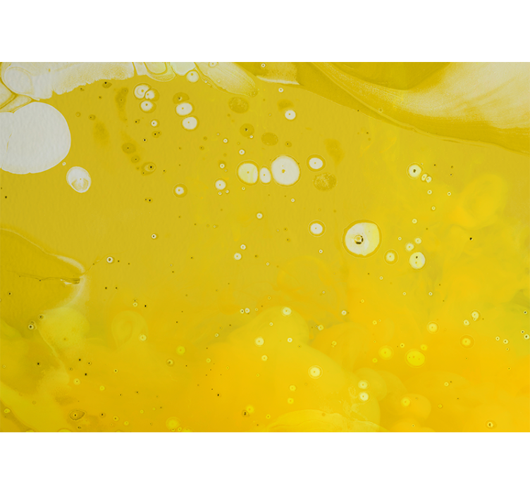 Swirling yellow patterns abstraktni fototapeti - TenStickers