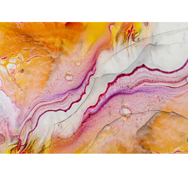 Vibrant fluid patterns abstraktni fototapeti - TenStickers