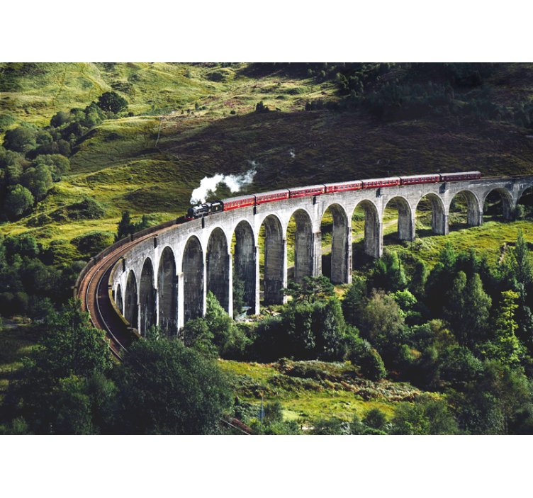 Iconic railway bridge fototapete mest in držav - TenStickers
