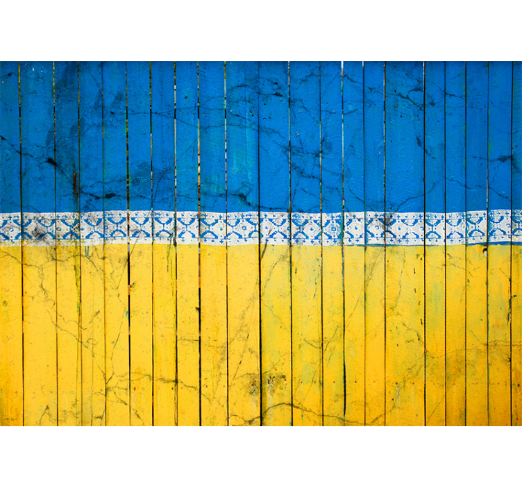 Leseni vzorec deske fototapete mest in držav - TenStickers