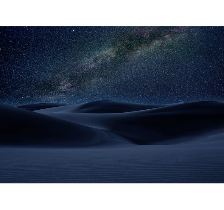 Starry nightscape vesoljski fototapeti - TenStickers