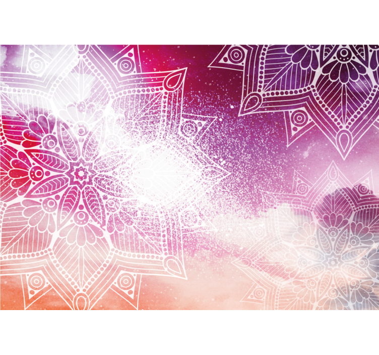 Elaborate mandala motifs fototapete z mandalo - TenStickers