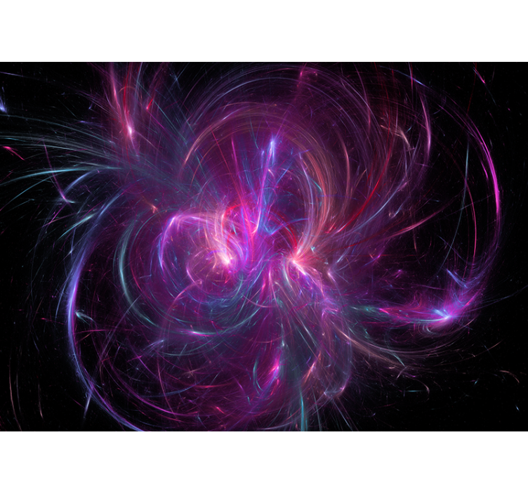 Cosmic energy swirl abstraktni fototapeti - TenStickers