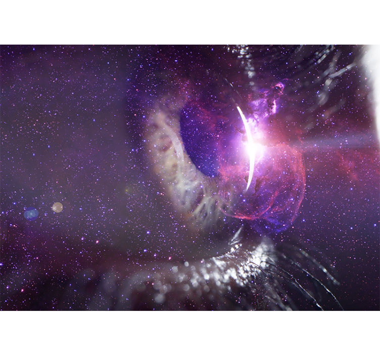 Galactic eye perspective vesoljski fototapeti - TenStickers