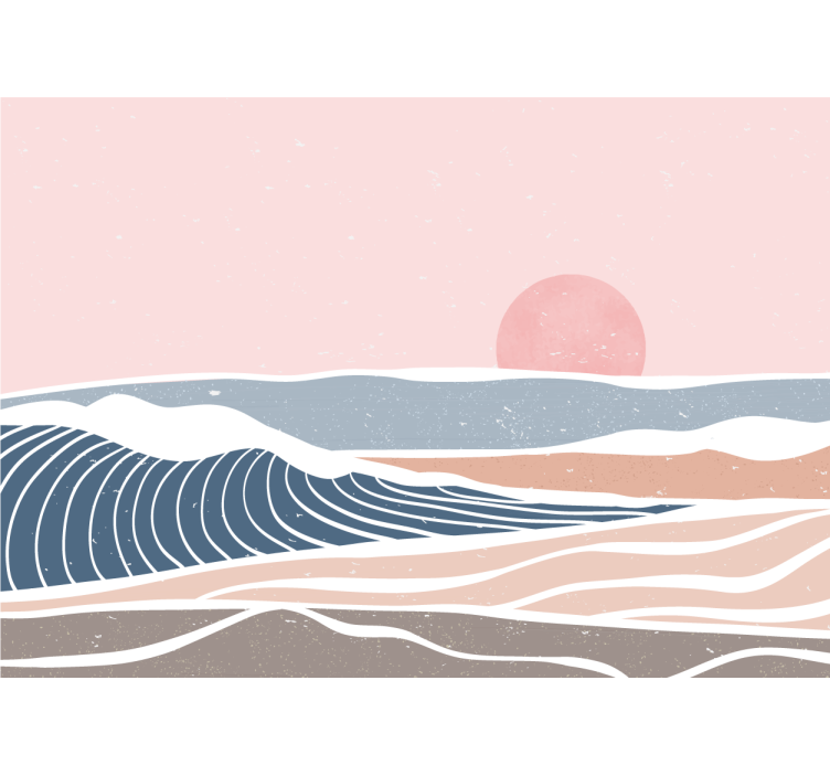 Serene coastal scene fototapete narava - TenStickers