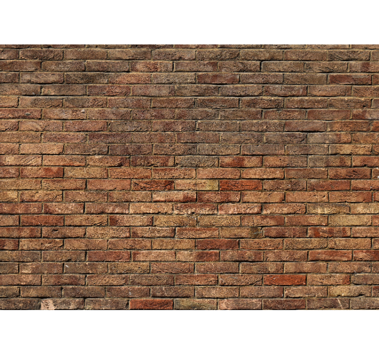 Rustic brick style fototapete kamni - TenStickers
