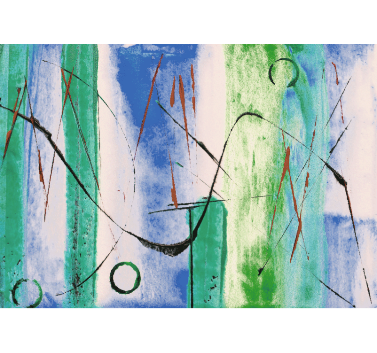 Dynamic line patterns abstraktni fototapeti - TenStickers