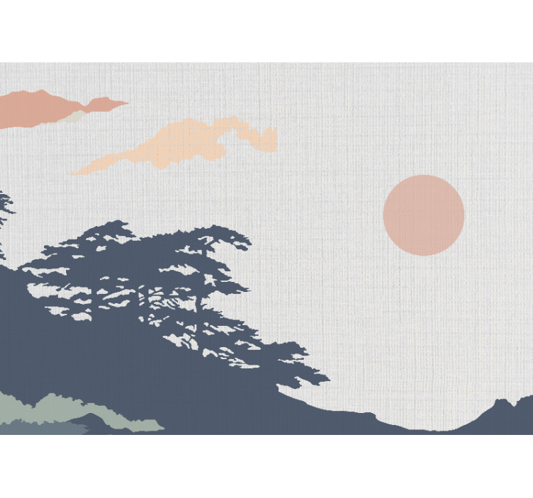 Serene landscape view fototapete narava - TenStickers