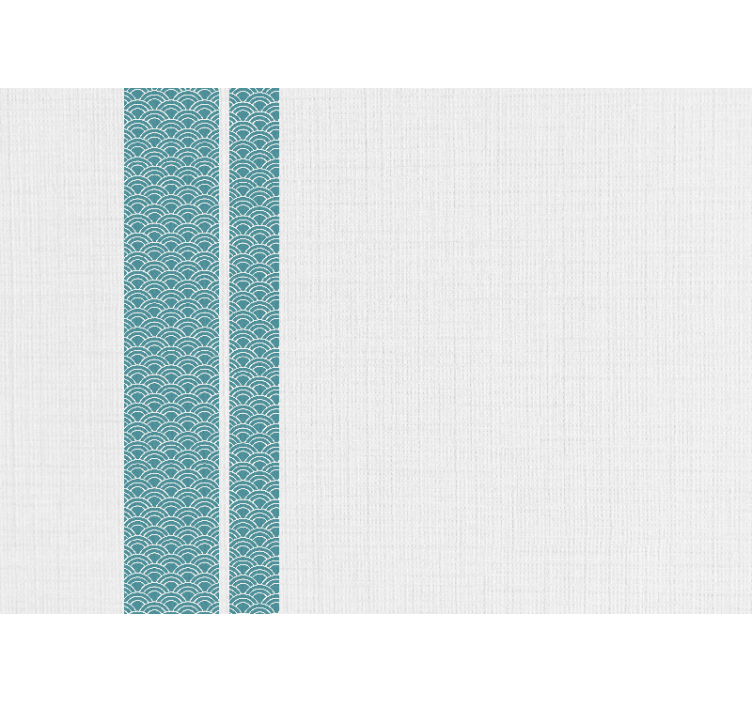 Valovit moder vzorec Fototapete s teksturami - TenStickers