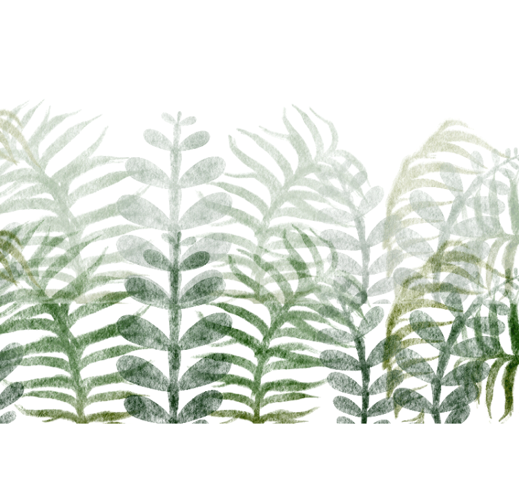 Foliage pattern fototapete narava za vaš dom - TenStickers