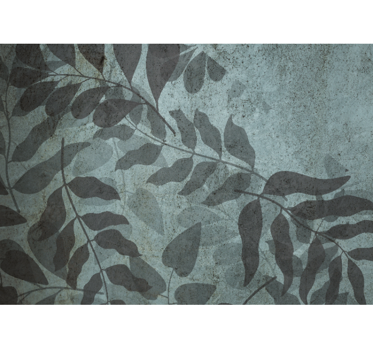 Muted leaf patterns fototapete narava - TenStickers