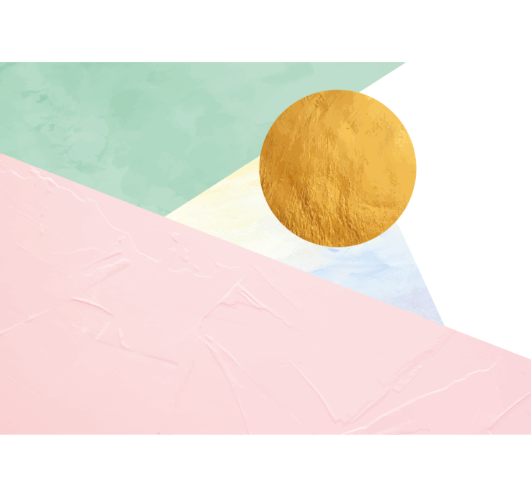 Elegantne geometrijske oblike abstraktni fototapeti - TenStickers