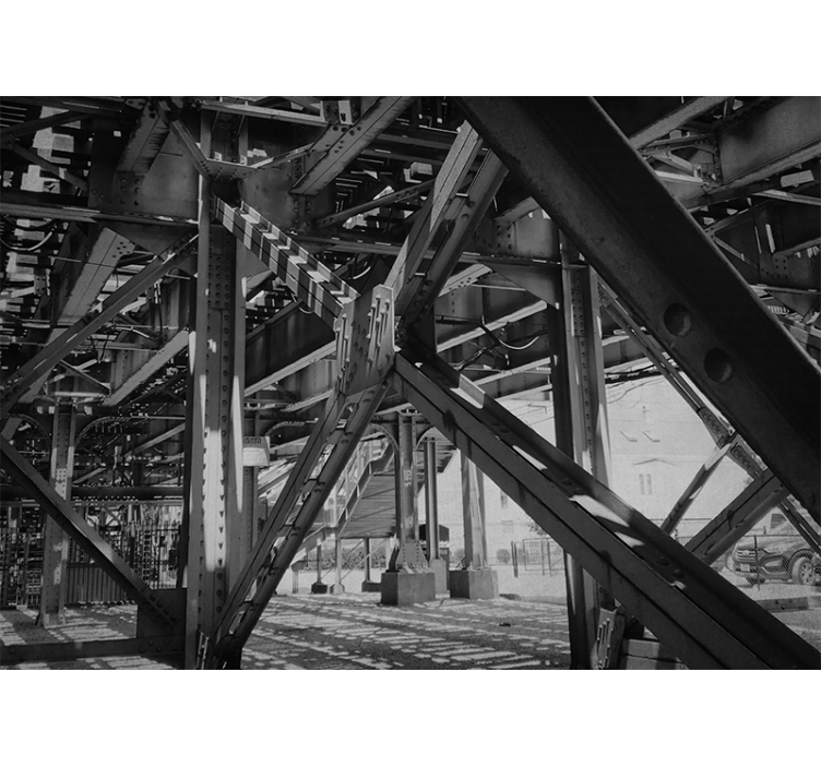 Urban structural design fototapete mest in držav - TenStickers