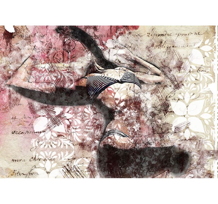 Elegant dance movement fototapeta ljubezen - TenStickers