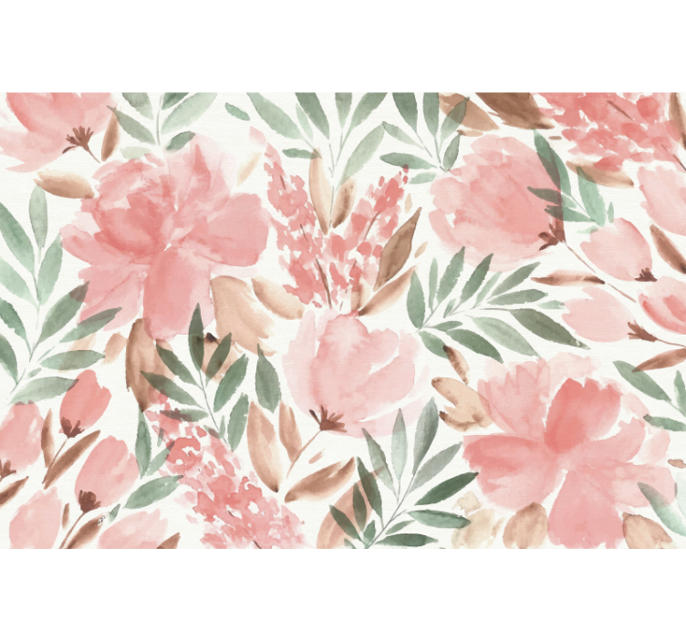 Papier peint panoramique florale Panoramski fototapeti - TenStickers