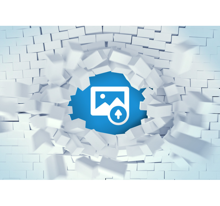 Trompe-l'oeil 3d stenski fototapeta - TenStickers