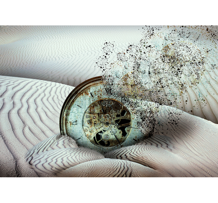 Nadrealistični puščavi abstraktni stenski fototapeta - TenStickers