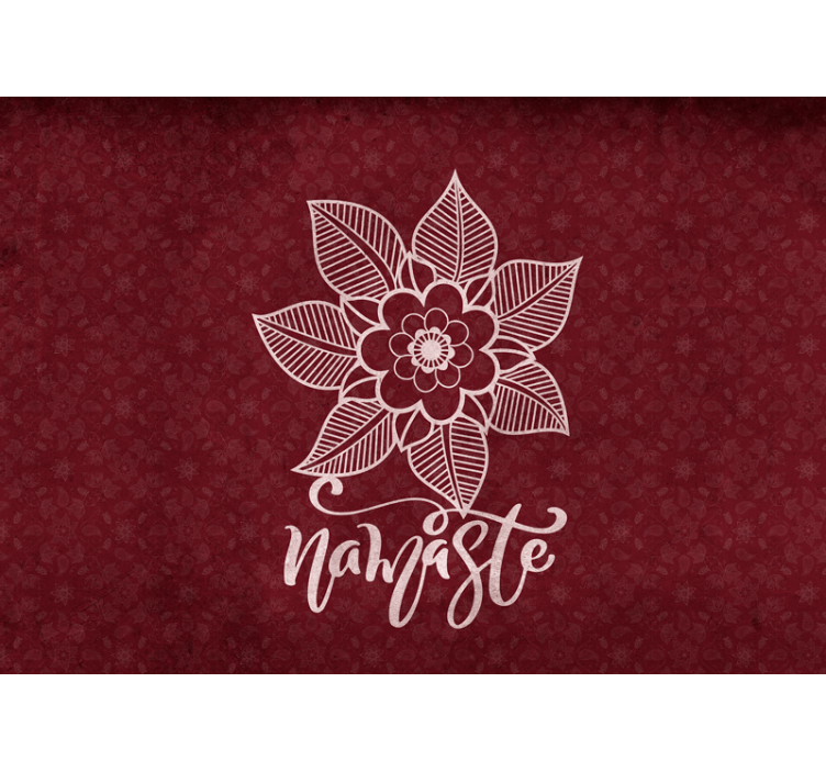 Elaborate botanical component fototapete cvetje - TenStickers