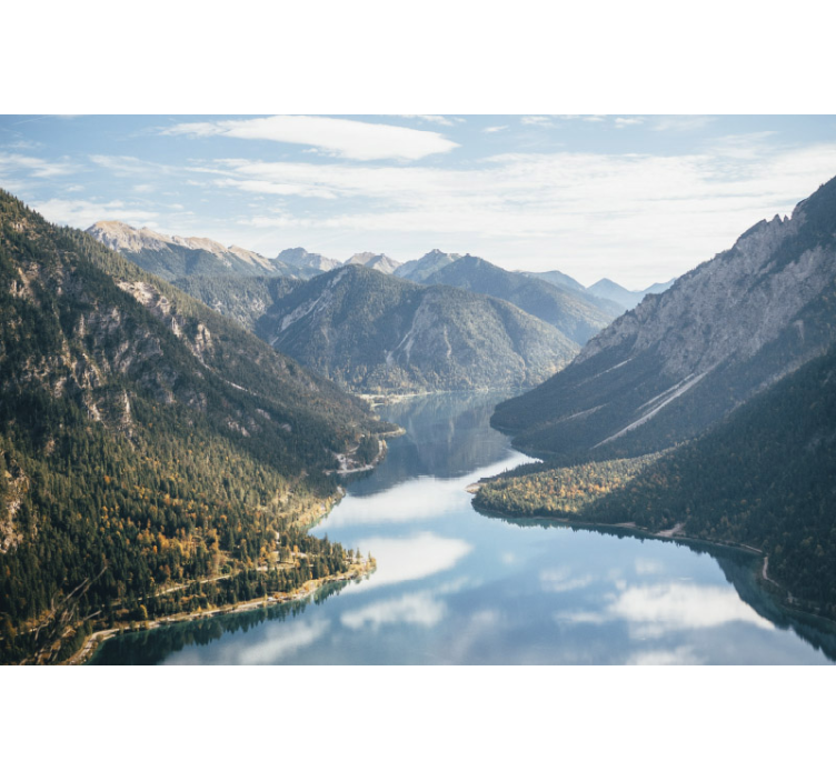 Veličasten gorski razgled Stenske poslikave - TenStickers