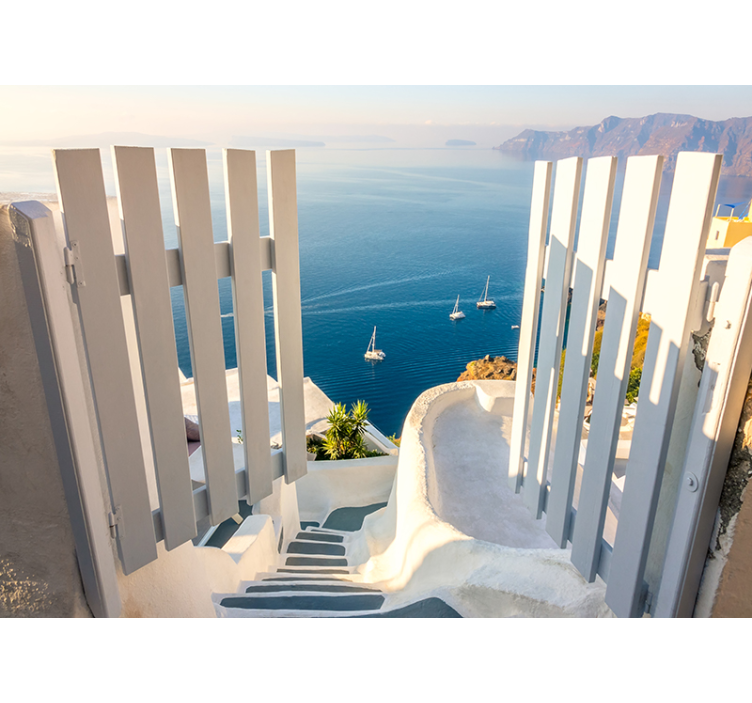 Jadrnice nad oceanom Stenske poslikave - TenStickers