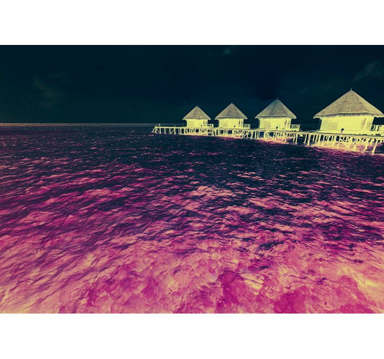 Mirno vodno zatočišče Fototapeta z jezeri - TenStickers