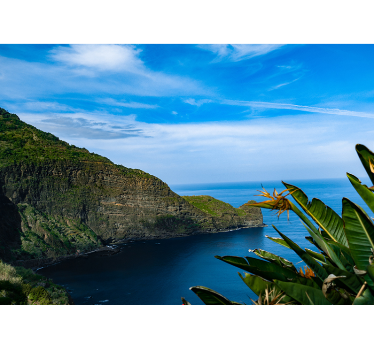 Seaside mountain vista stenske poslikave - TenStickers