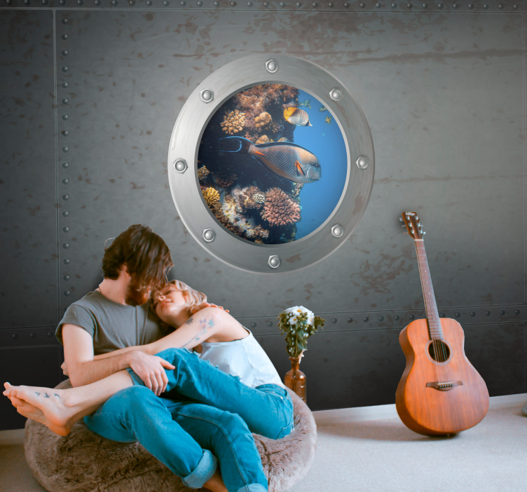 Aquatic life view fototapete z morjem - TenStickers