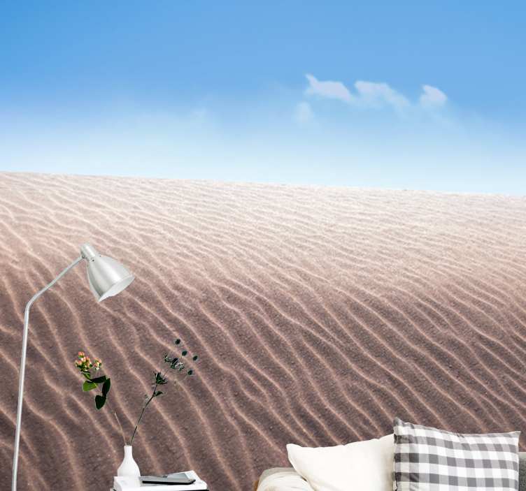 črte na stenski poslikavi dnevne sobe - TenStickers