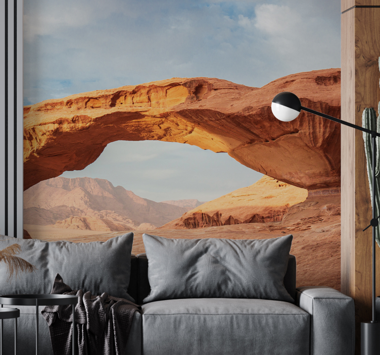 Desert arch landscape stenske poslikave - TenStickers