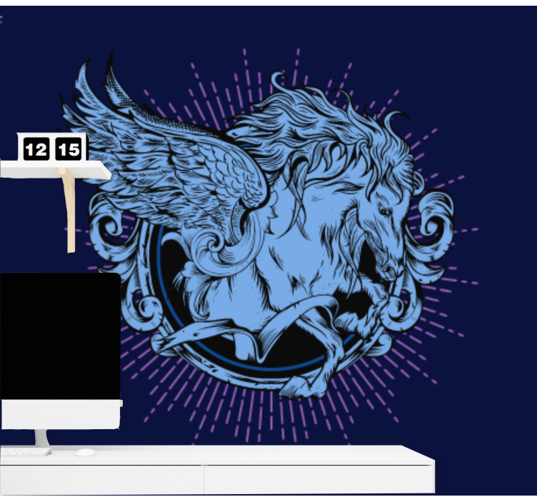 Emblem krilatega leva Fototapeta z levom - TenStickers