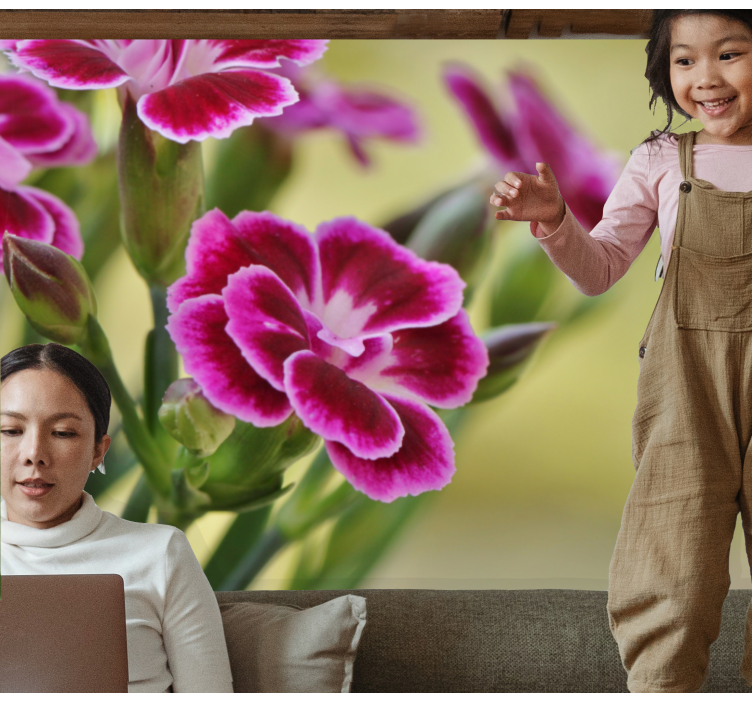 Floral delight fototapeta z makovimi cvetovi - TenStickers