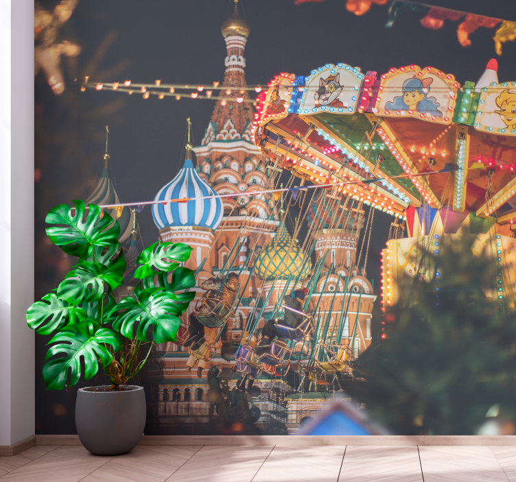 Karneval svetega bazilija Fototapete mest in držav - TenStickers