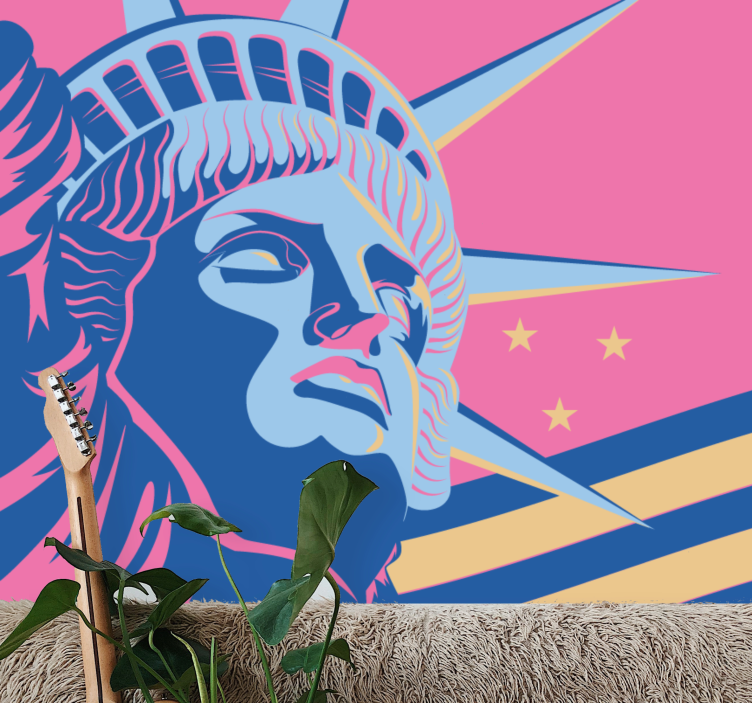 Liberty monument fototapete mest in držav - TenStickers