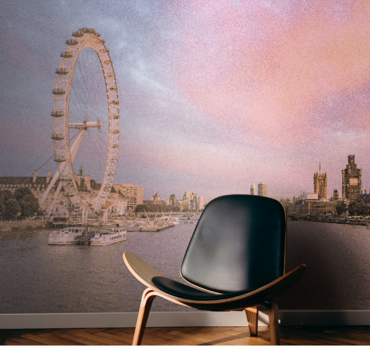 London eye view fototapete - TenStickers