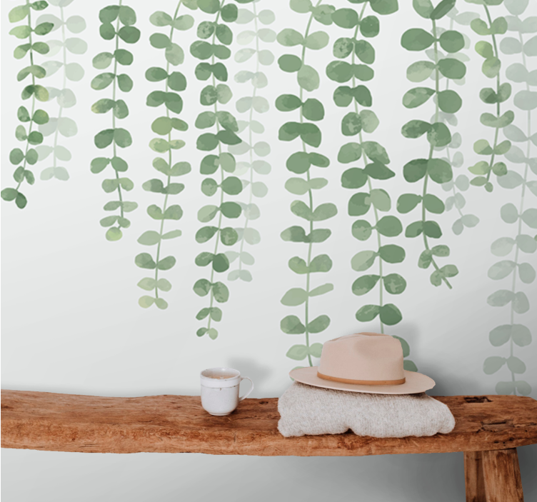 Lush greenery vines fototapetai dreves - TenStickers