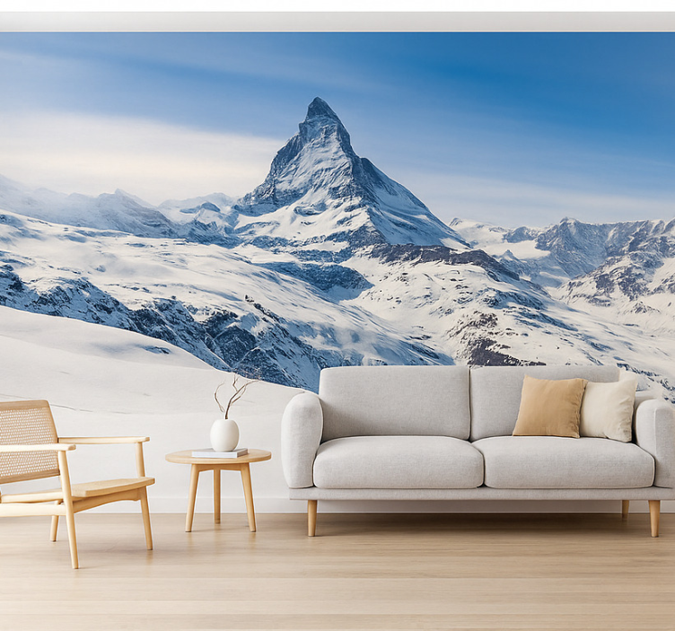 Matterhorn, Švica Fototapeta z gorami - TenStickers