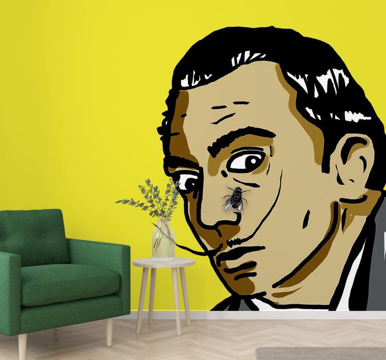 Nadrealistično portretno srečanje Fototapeta umetnost - TenStickers