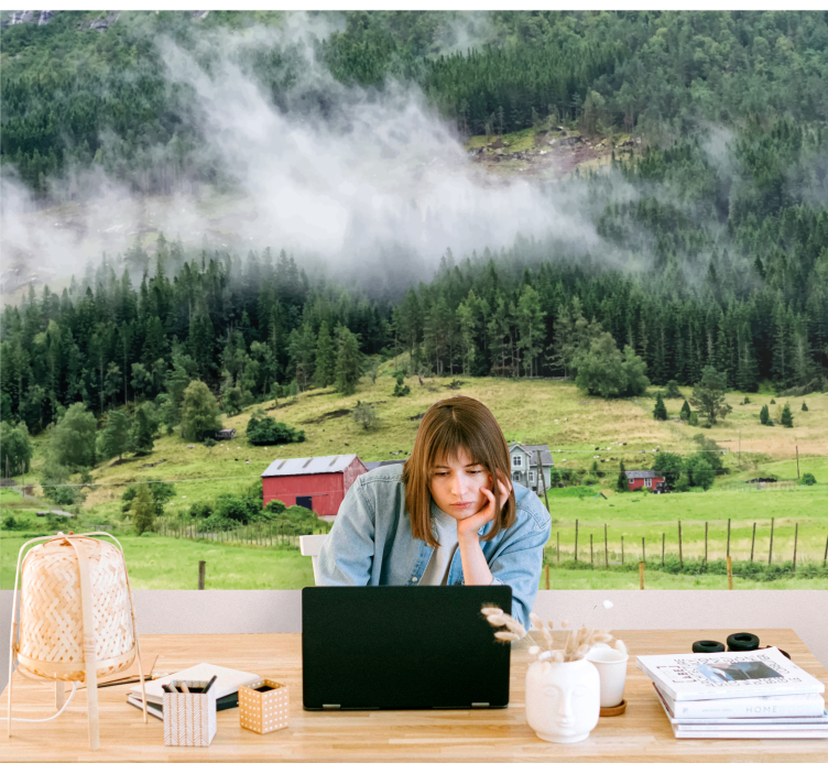 Norveški gozd Fototapete Narava - TenStickers