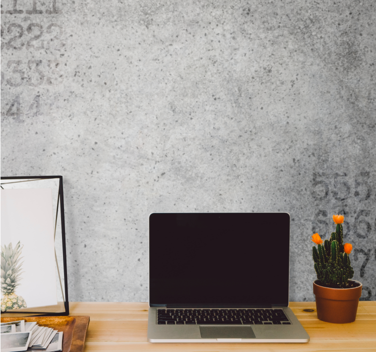 Ozadje z betonskim vzorcem Fototapete kamni - TenStickers