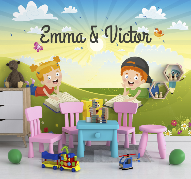 Prilagojeno branje otroških fototapeta - TenStickers