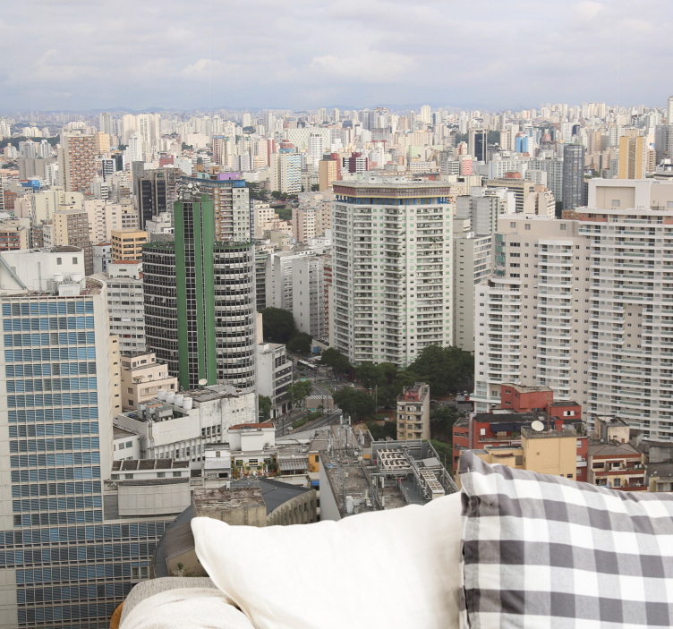 Perspektiva mestne krajine Fototapete mest in držav - TenStickers