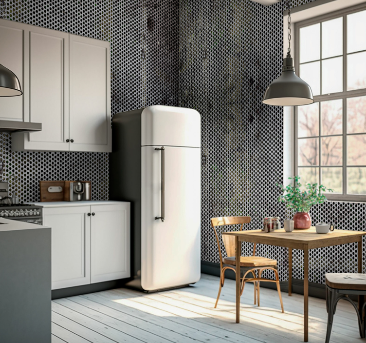 Prebodeno kovino Fototapete z teksturami - TenStickers