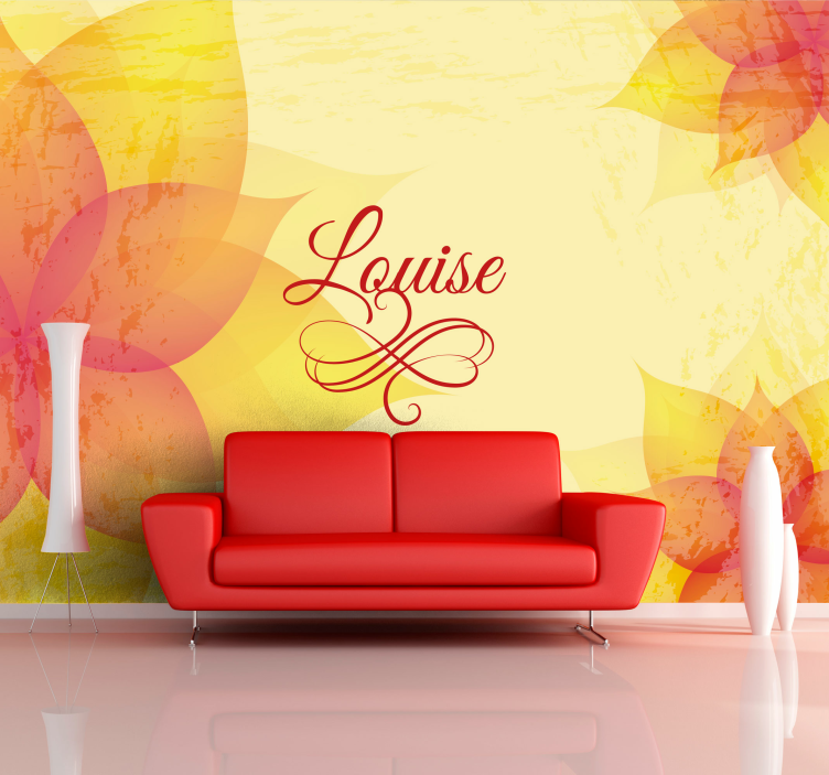 Prefinjen botanični aranžma Fototapete cvetje - TenStickers