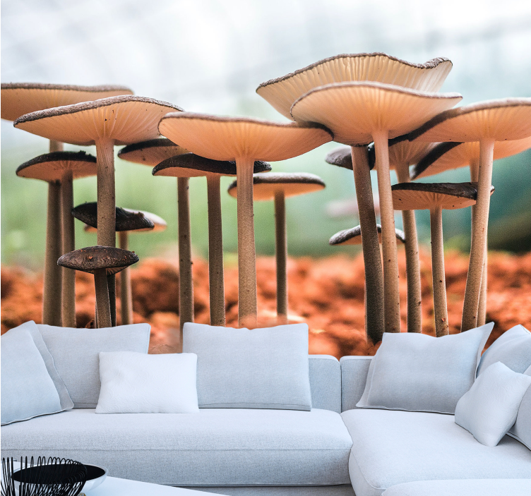 Prizor gobja grozda fototapeti - TenStickers