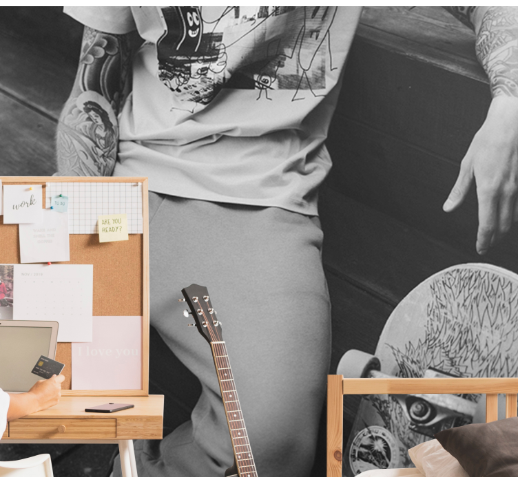 Rolkarski urbani stil Fototapete z drugimi mesti in državami - TenStickers