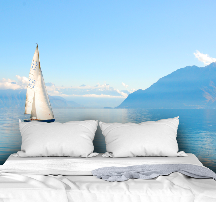 Sailing on water fototapete z morjem - TenStickers