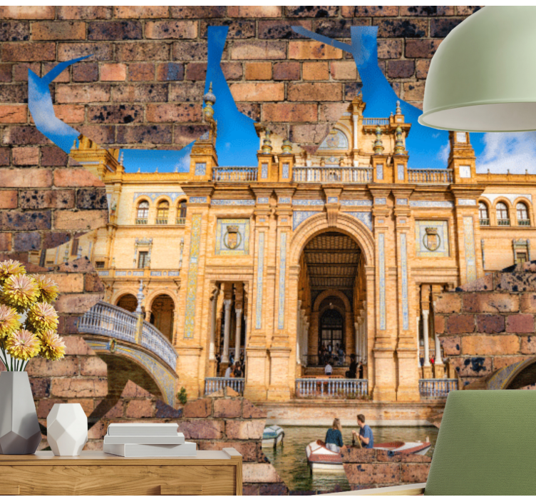 Seville's architectural splendor na fototapetih mest - TenStickers