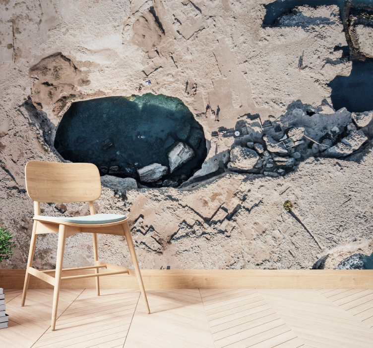 Skalnat oceanski bazen Fototapete Narava - TenStickers