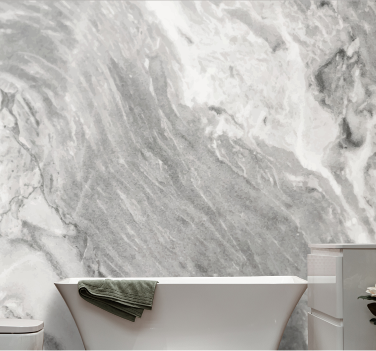 Sophisticated marble finish fototapete kamni - TenStickers